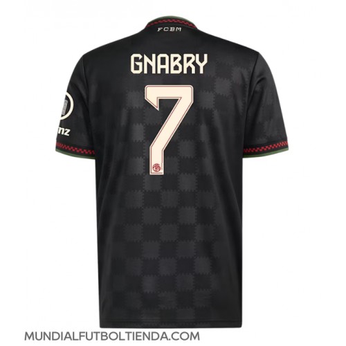 Camiseta Bayern Munich Serge Gnabry #7 Tercera Equipación Replica 2025-26 mangas cortas